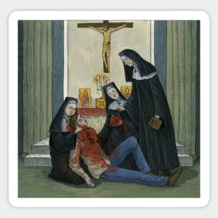 nuns Sticker